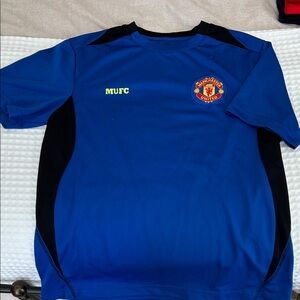 Blue Manchester United Soccer Training Kit